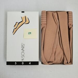 SIGVARIS 504 A-T Ccl 3 - W122 - Large Long Left - Thigh w/ Waist Attachment Plus